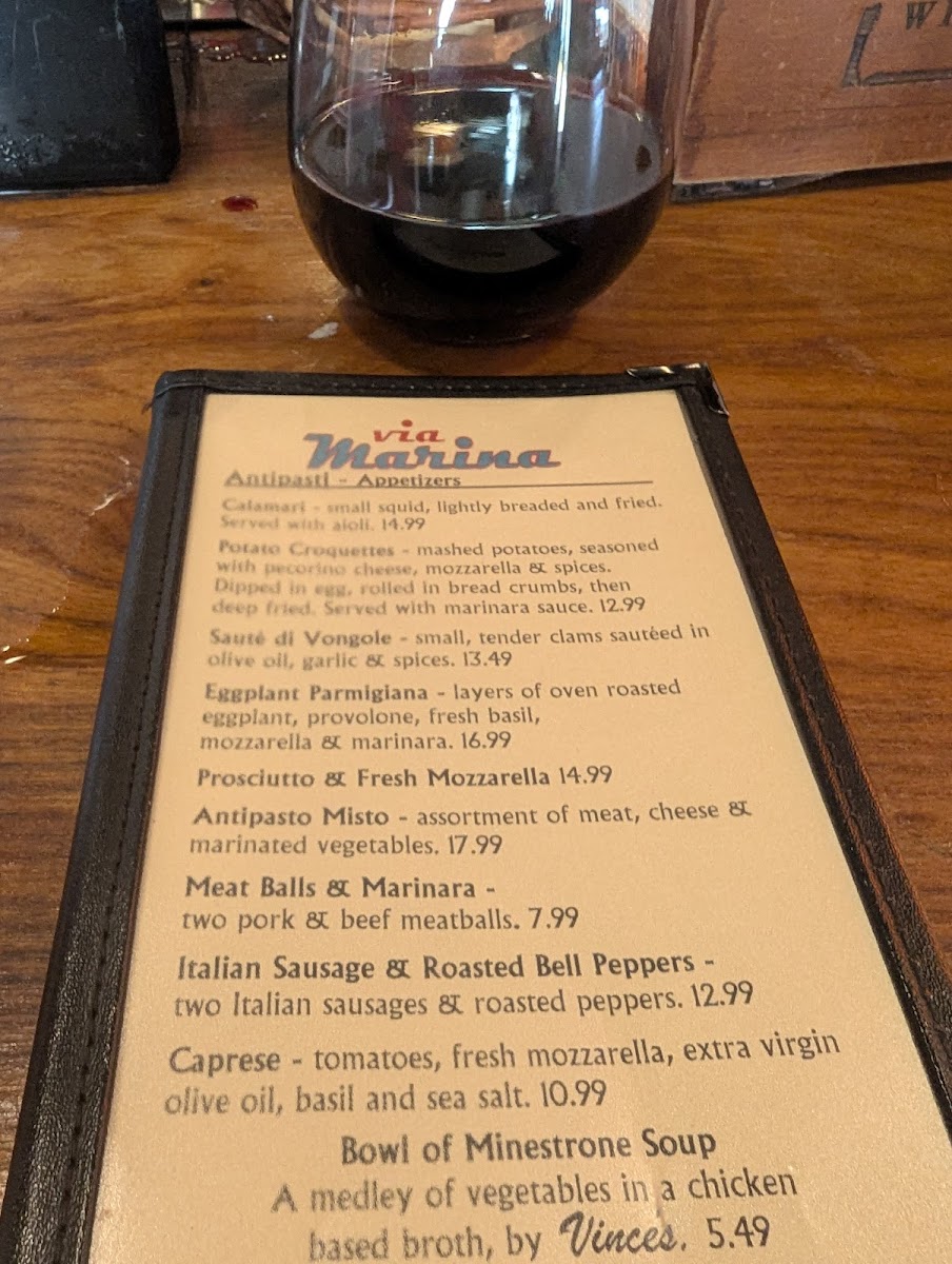 via Marina Wood Fired Pizza & Italian Cafe - 1