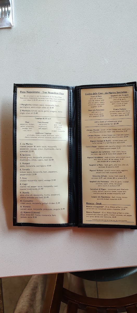 via Marina Wood Fired Pizza & Italian Cafe - 5