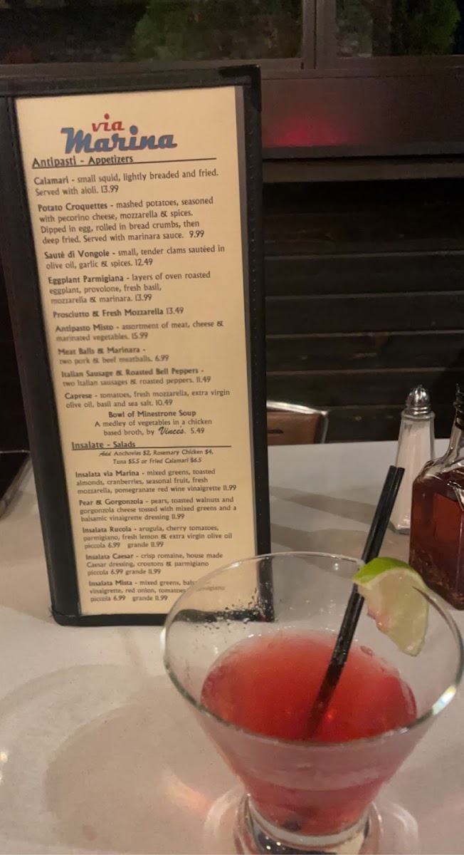 via Marina Wood Fired Pizza & Italian Cafe - 8