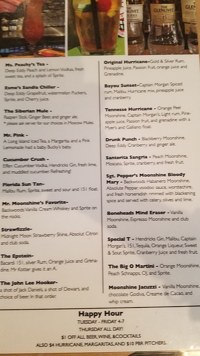 Bucky Moonshine's - 9