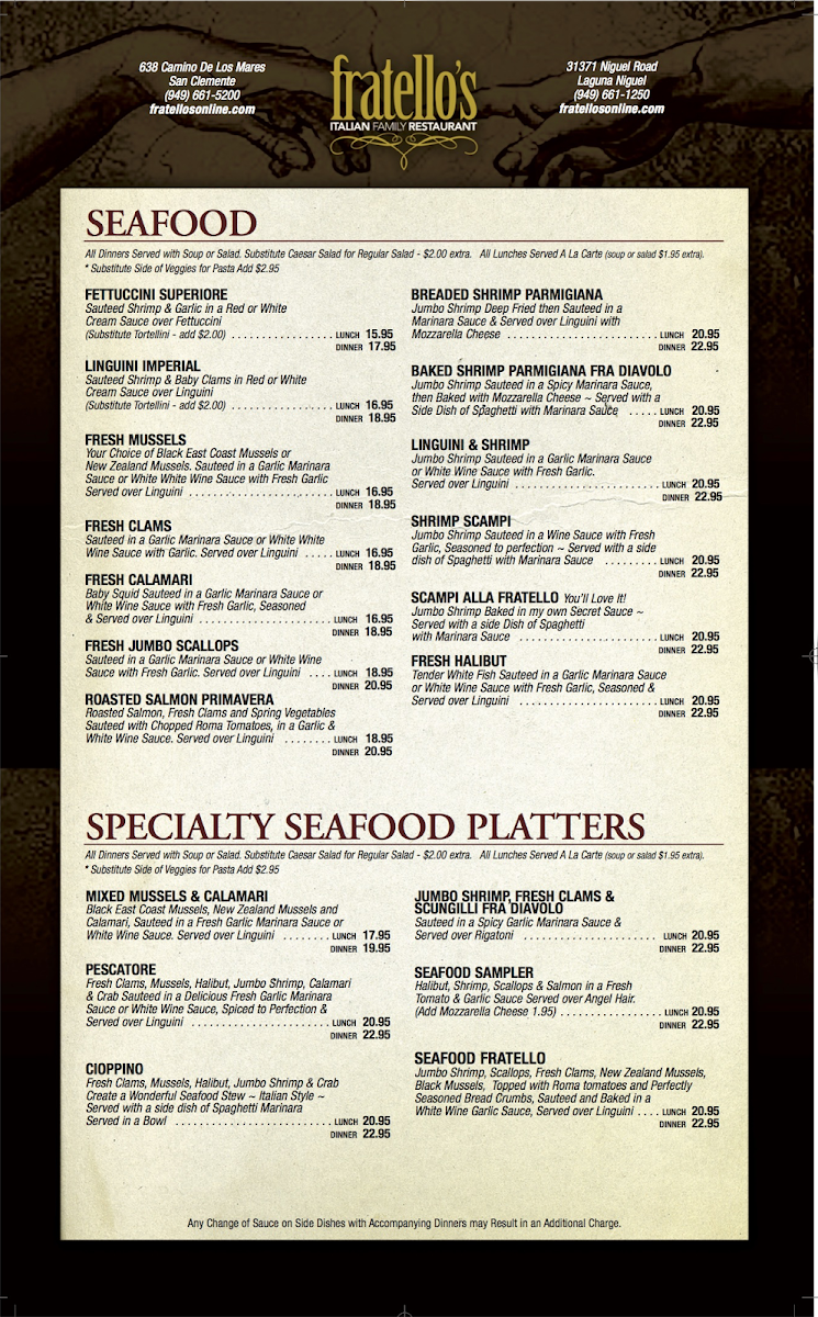 Fratello's Italian Kitchen + Bar - 10