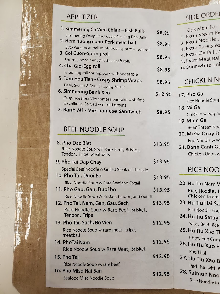 Simmering Pho Cafe - 4