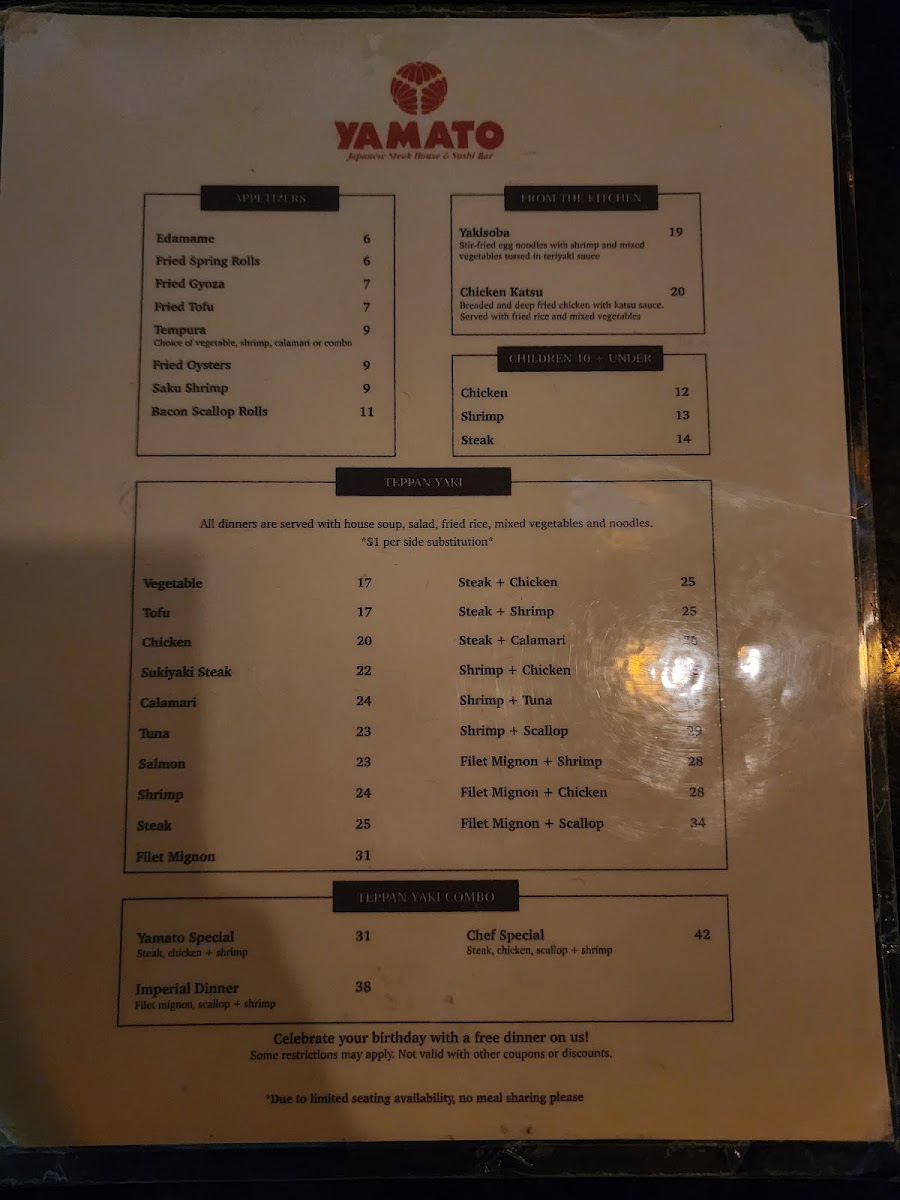 Yamato Japanese Restaurant - 8