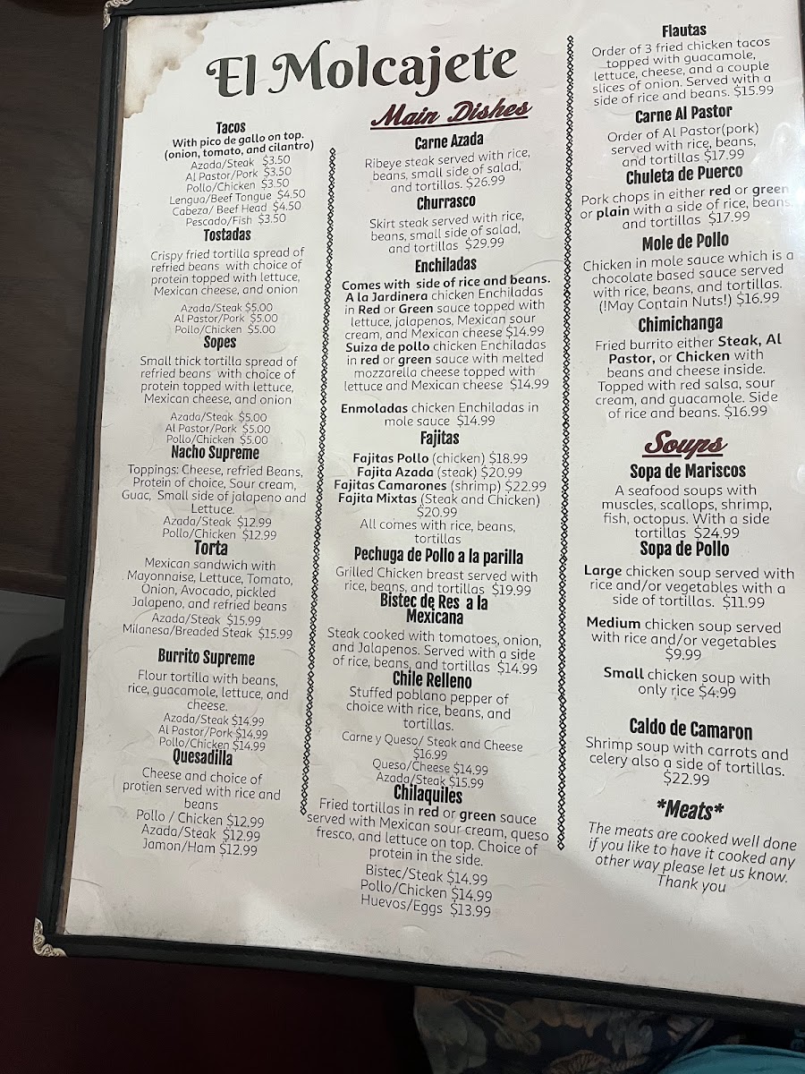 El Molcajete Mexican Restaurant - 1