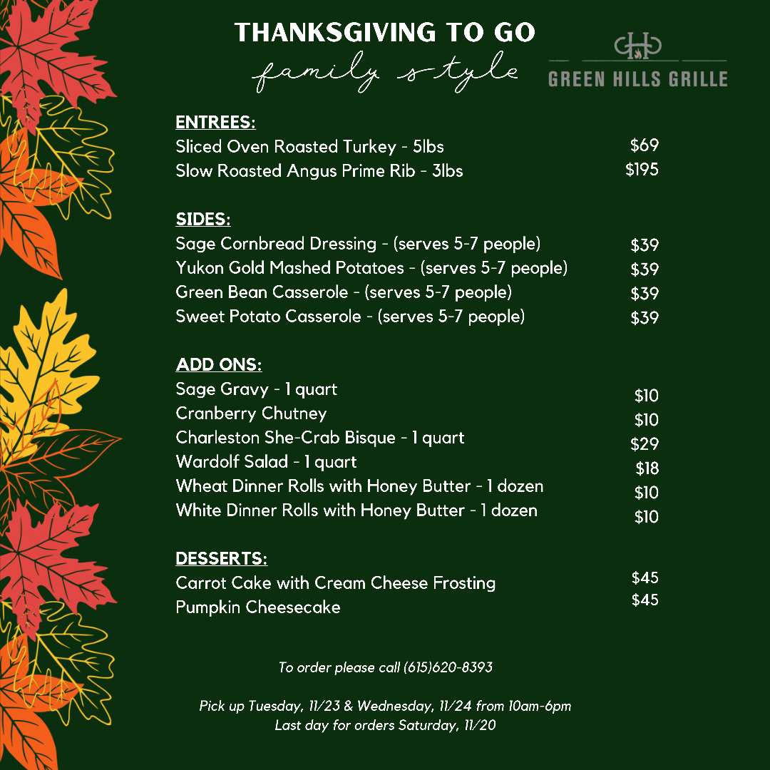 Green Hills Grille - 4