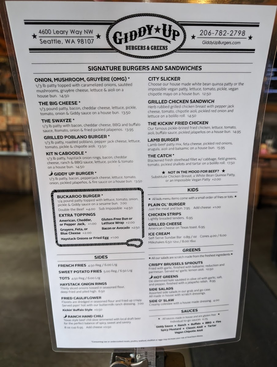 Giddy Up Burgers - 1