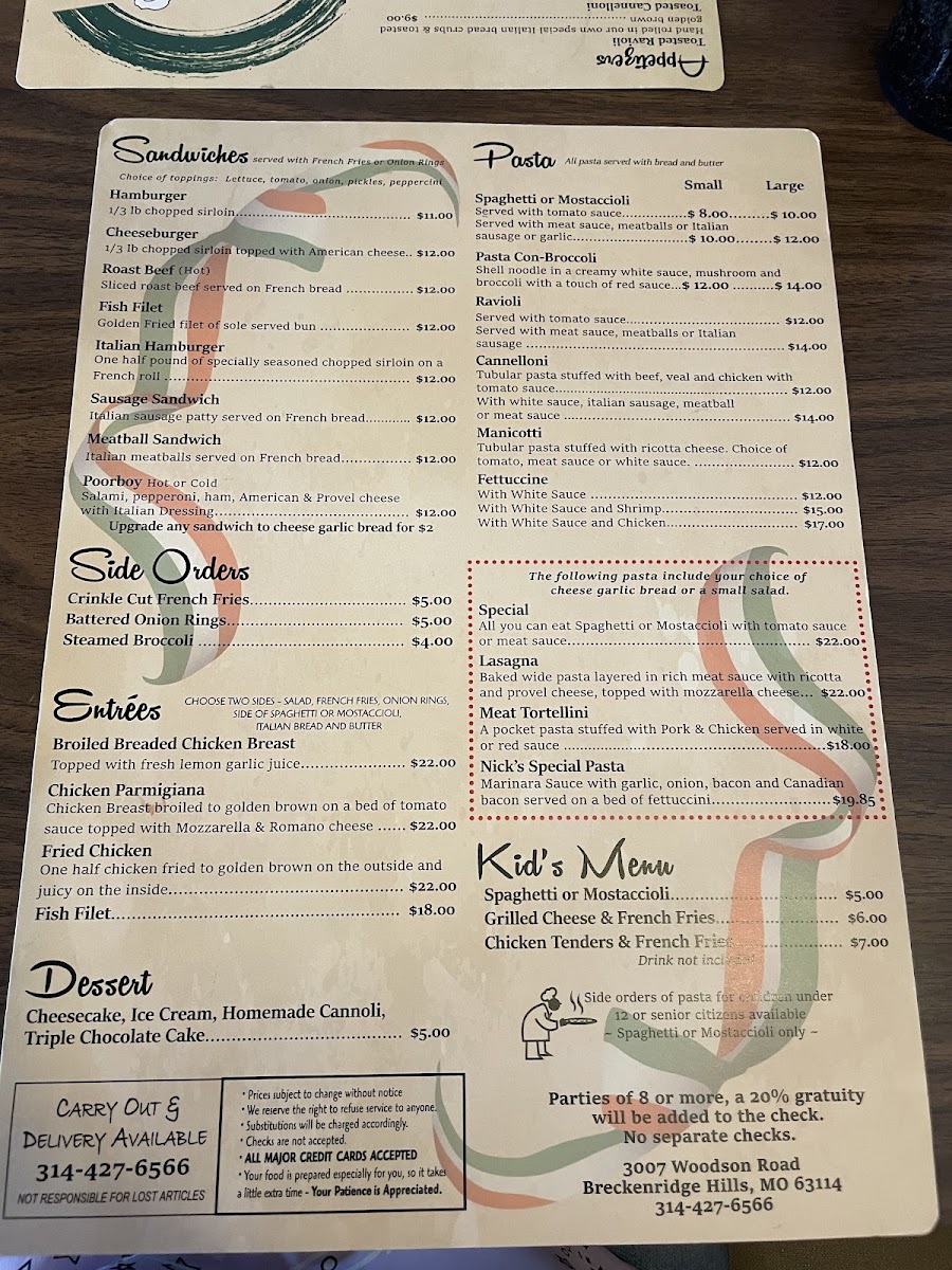 Nick & Elena's Pizzeria - 1