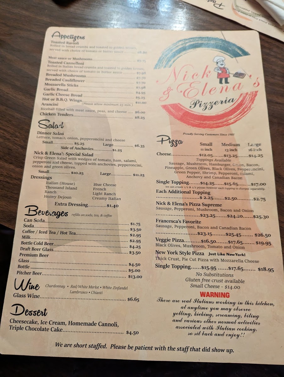 Nick & Elena's Pizzeria - 7