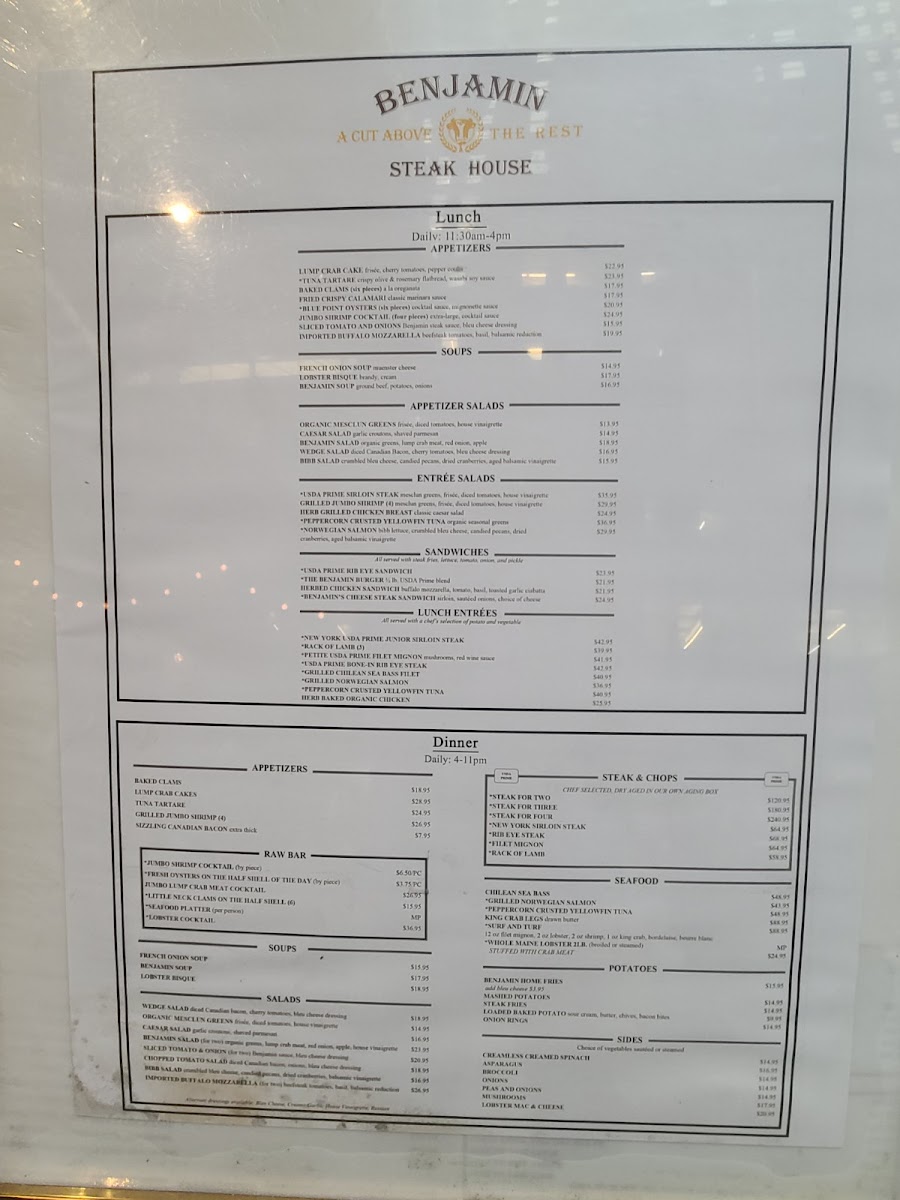 Benjamin Steakhouse - 1