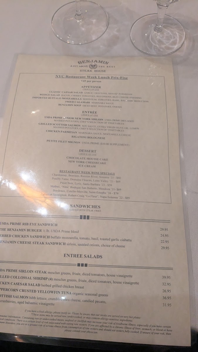 Benjamin Steakhouse - 2