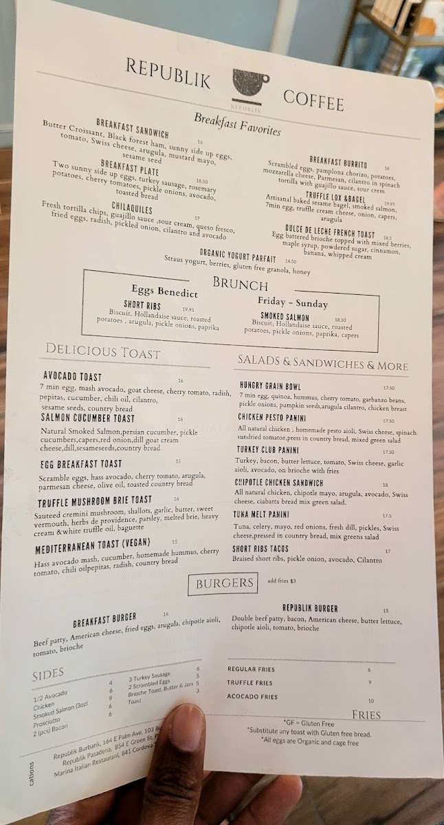 Republik Coffee Burbank - 1