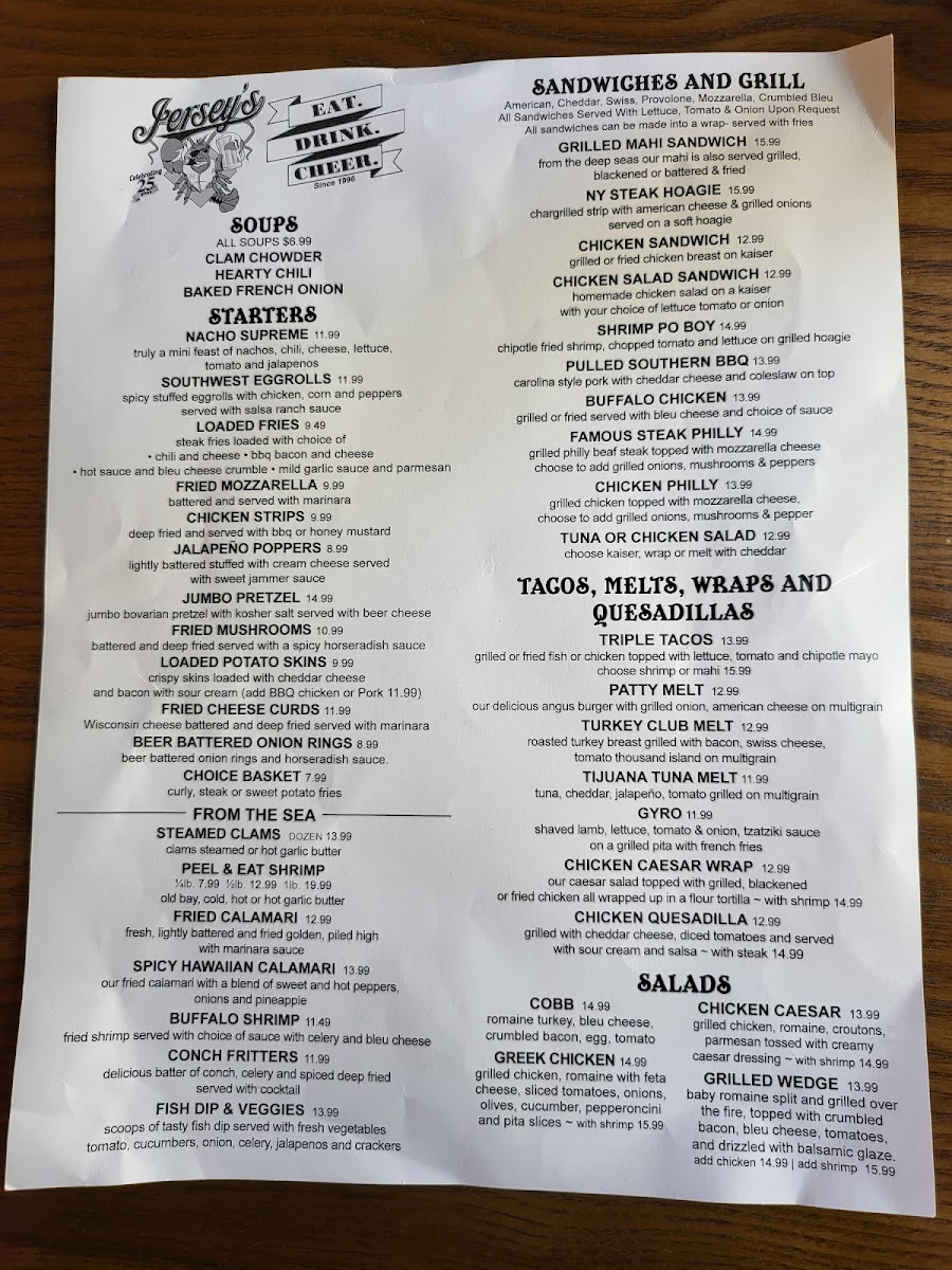 JERSEYS Wings Sports Bar & Grill Pembroke Pines - 1