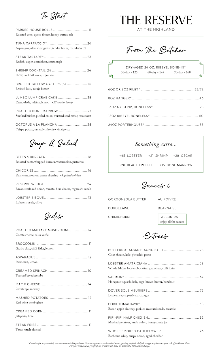 The Reserve at The Highland - 1