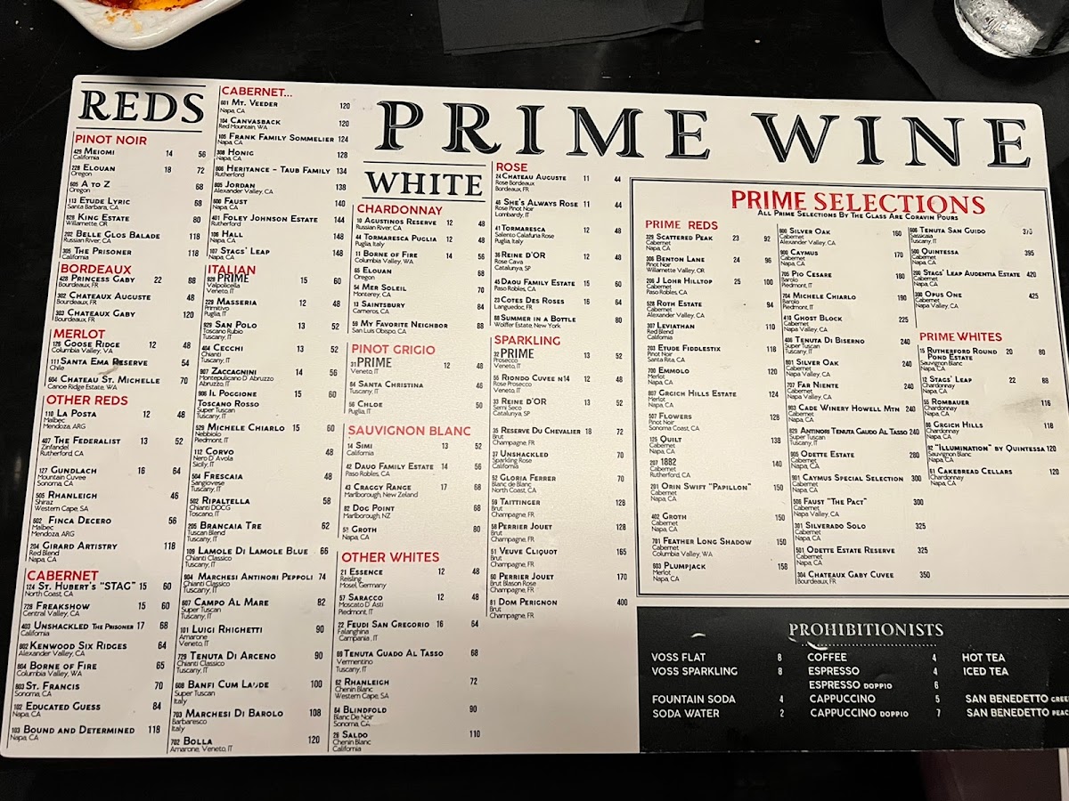 Tuscan Prime Italian Chophouse & Dolce Bar - 10