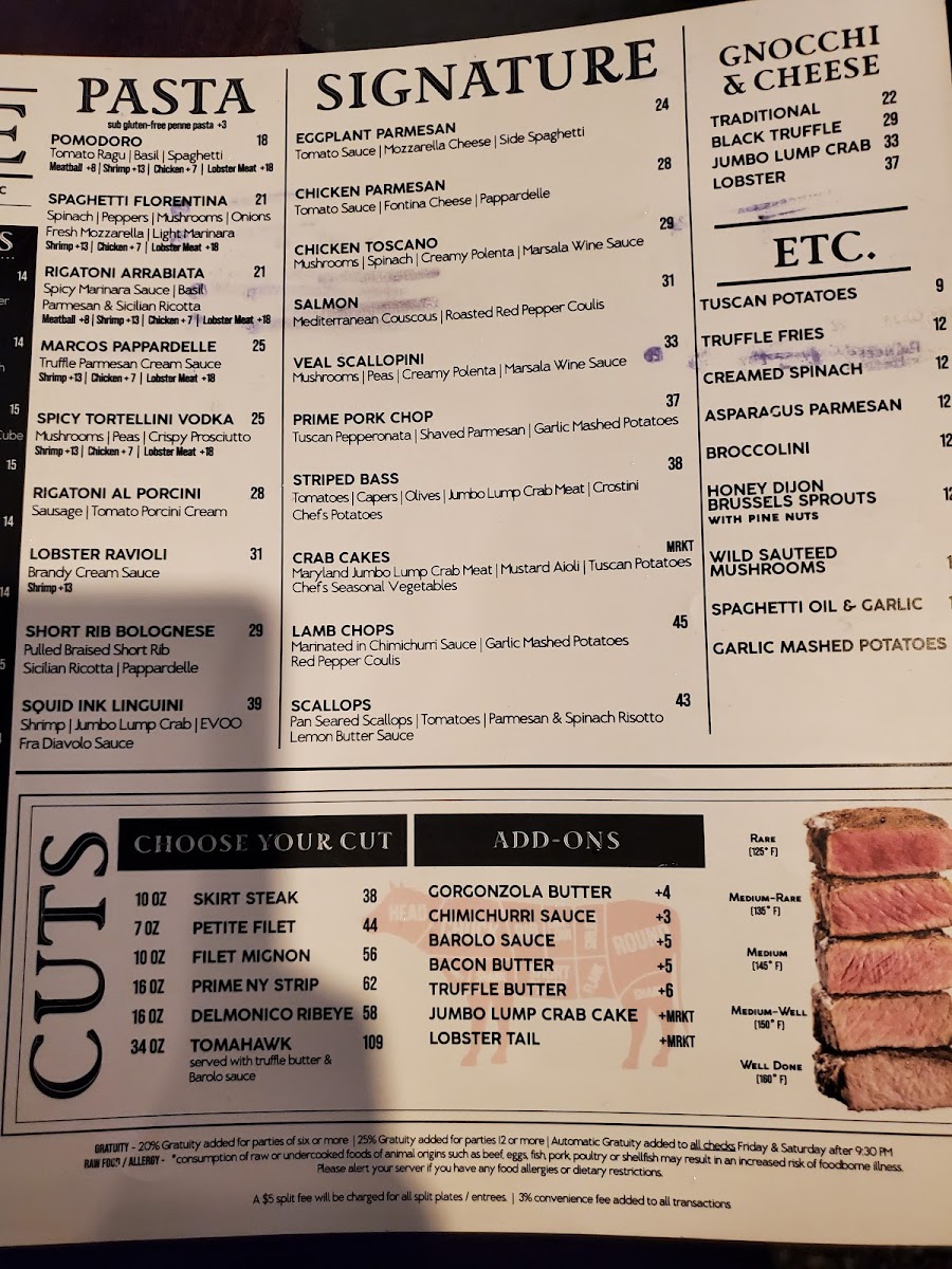 Tuscan Prime Italian Chophouse & Dolce Bar - 8