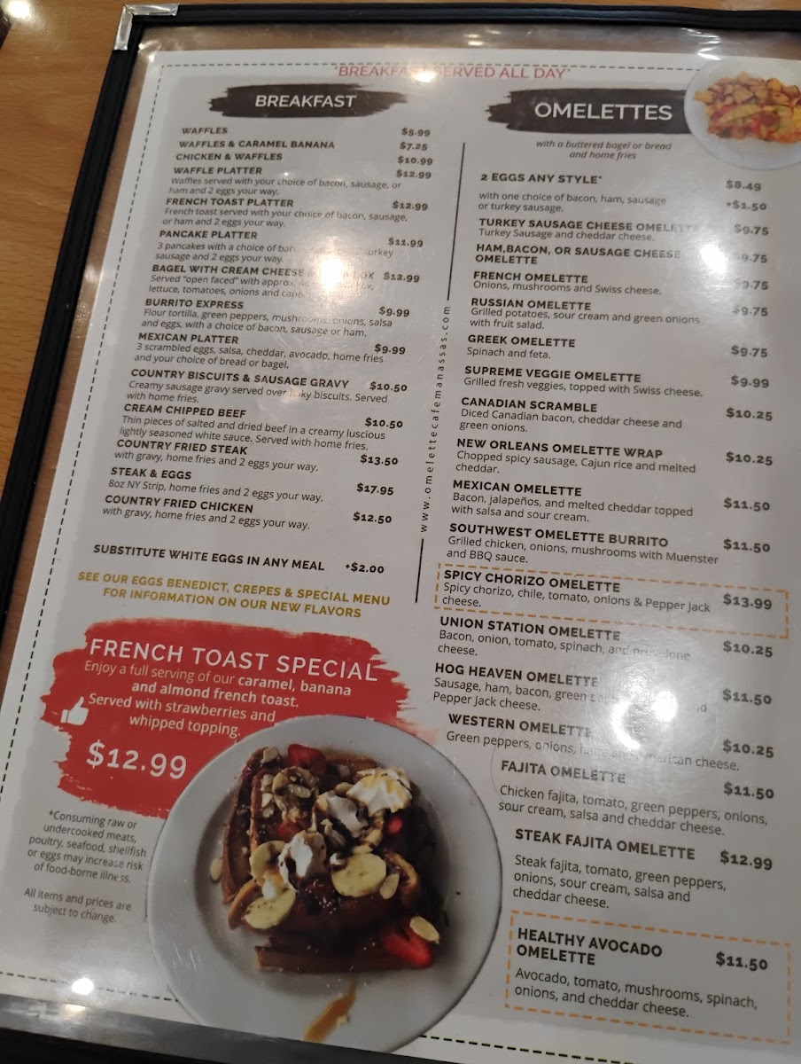 The Omelette Cafe - Manassas - 9