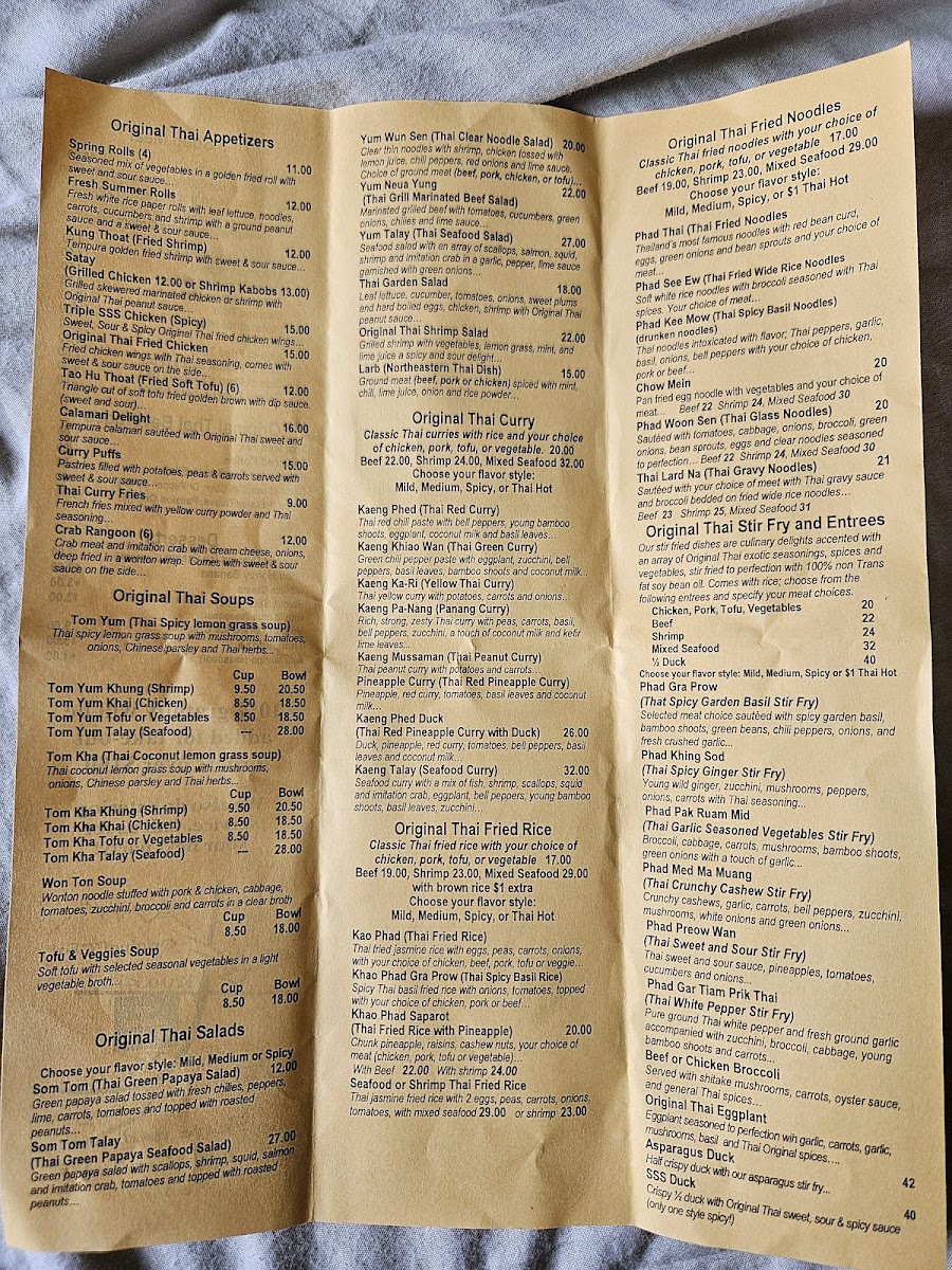 Original Thai Cuisine - 3