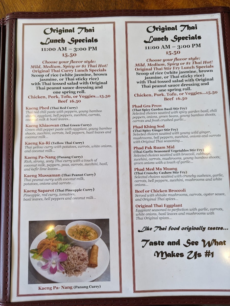 Original Thai Cuisine - 5