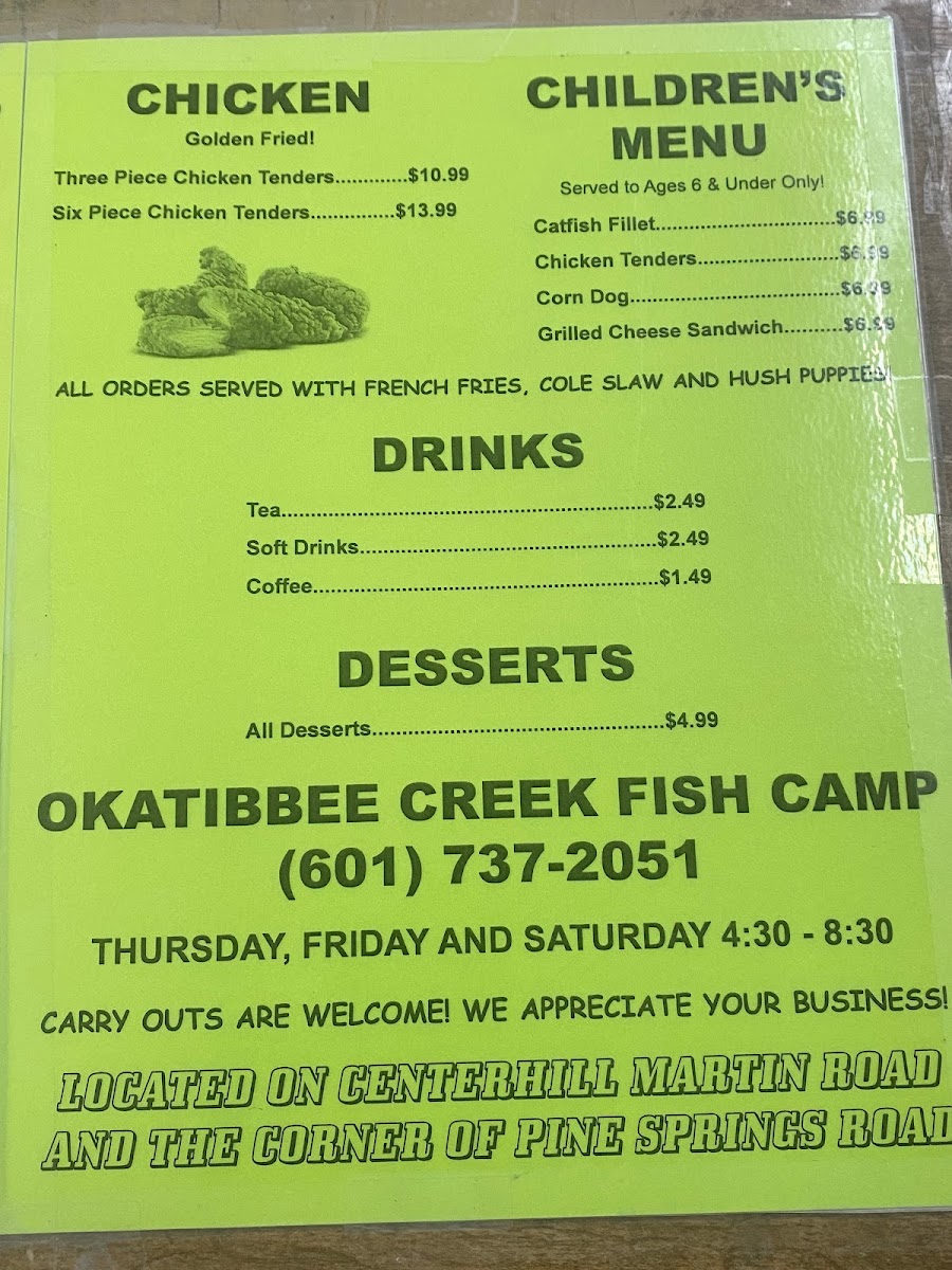 Okatibbee Creek Fish Camp - 4