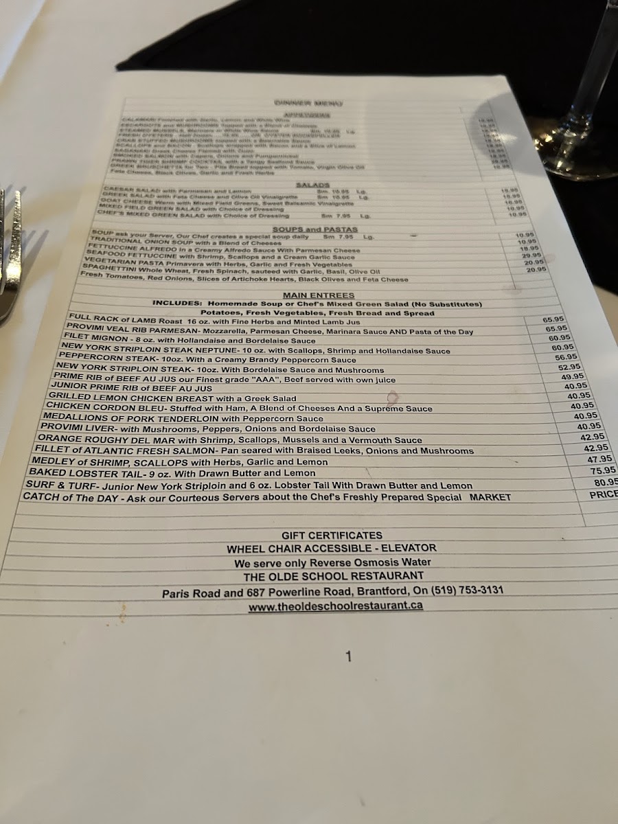 The Olde School Restaurant - 1