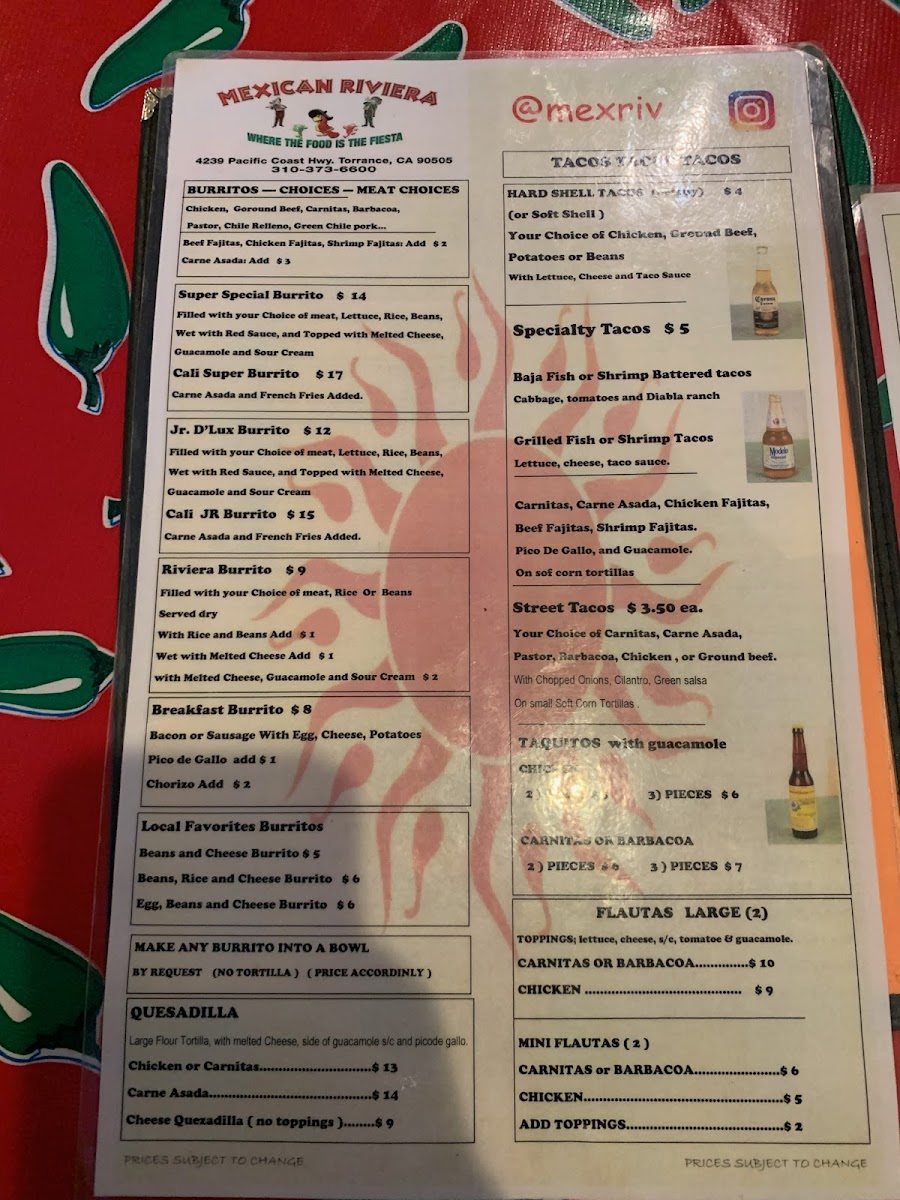 Mexican Riviera Restaurant - 1