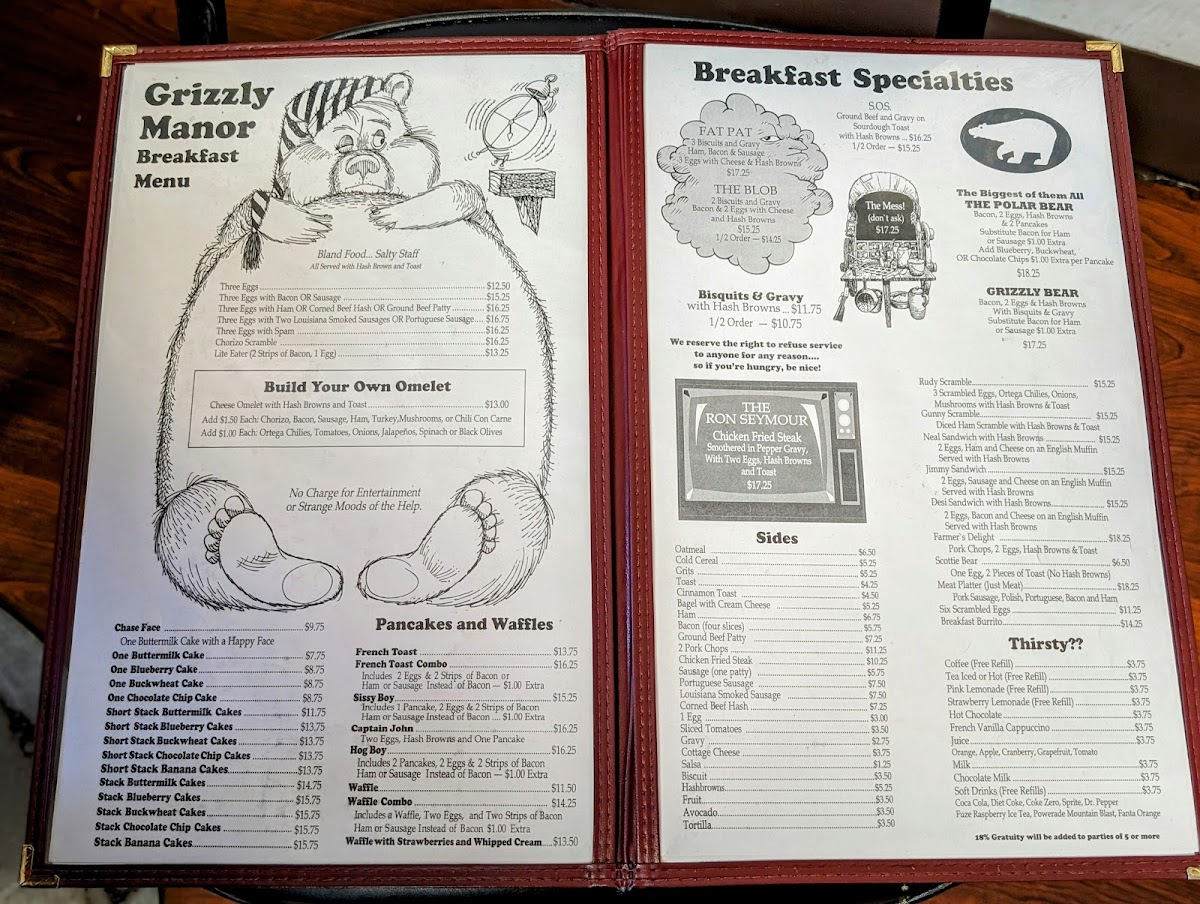 Grizzly Manor Cafe - 1