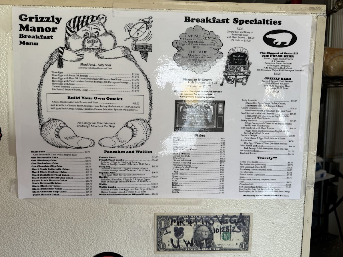 Grizzly Manor Cafe - 5