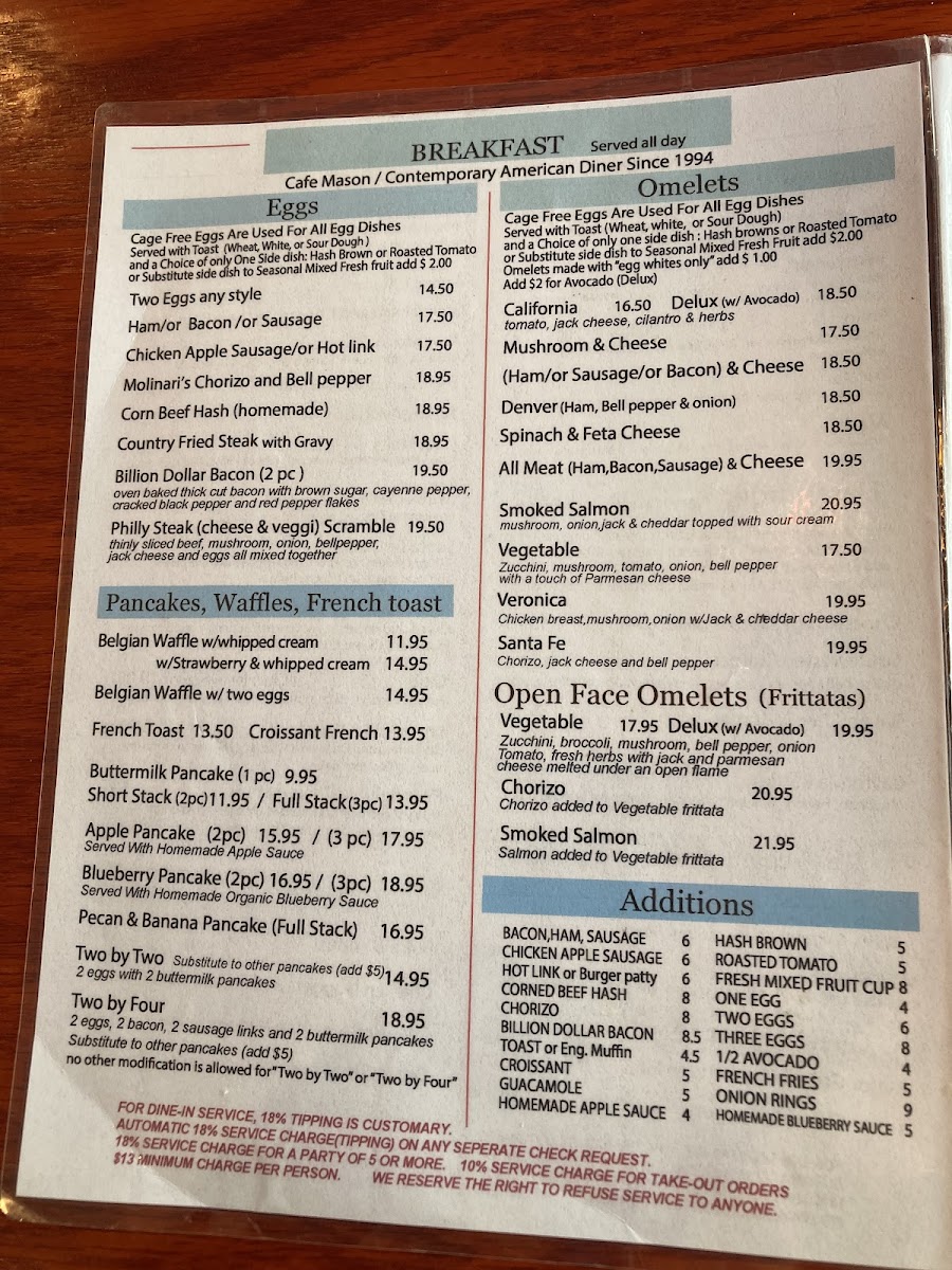 Mason Diner (Cafe Mason) - 8