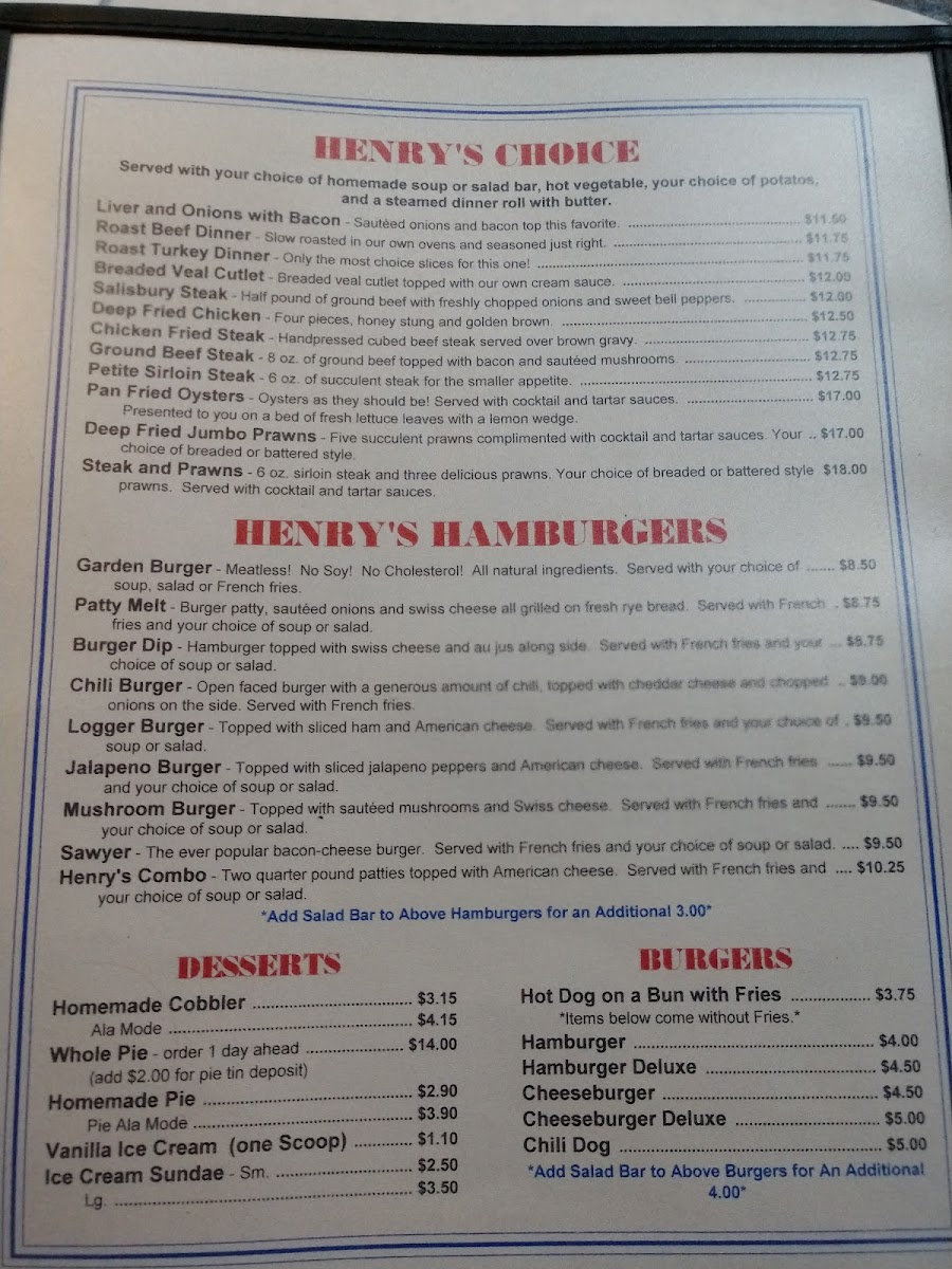 Henry's Restaurant - 5