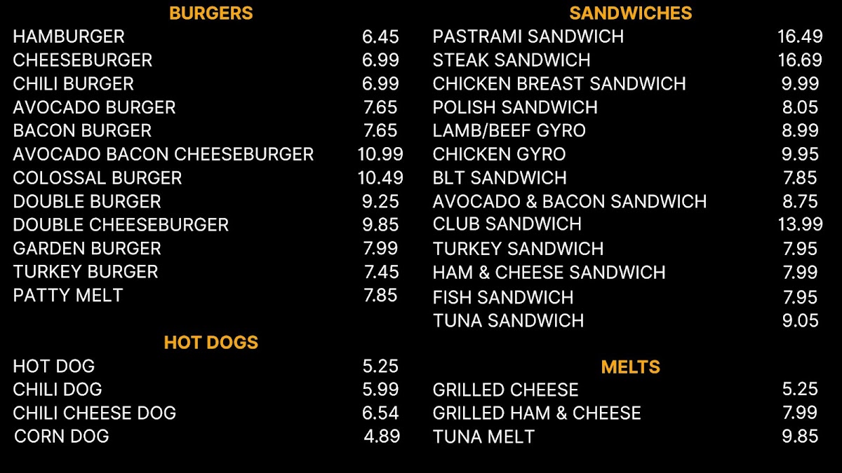 Gold Star Hamburger - 1
