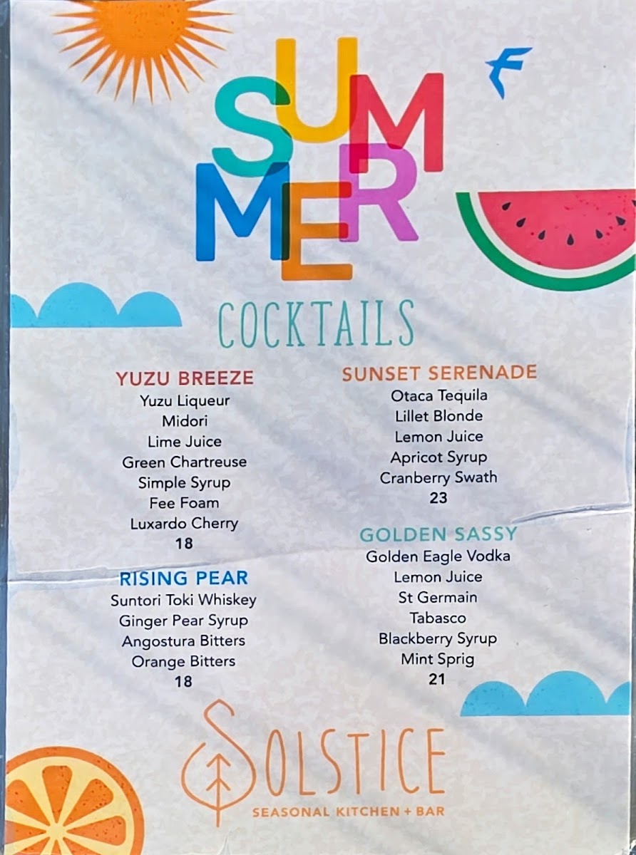 Solstice Seasonal Kitchen & Bar - 7