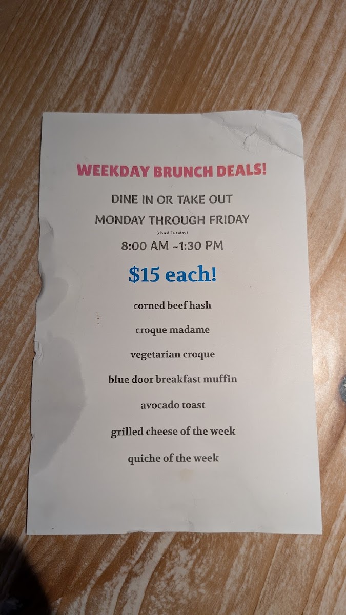 The Blue Door Café & Bakery - 9