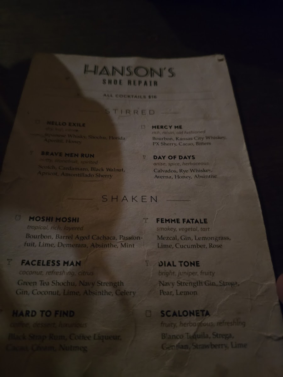 Hanson's Shoe Repair - 2