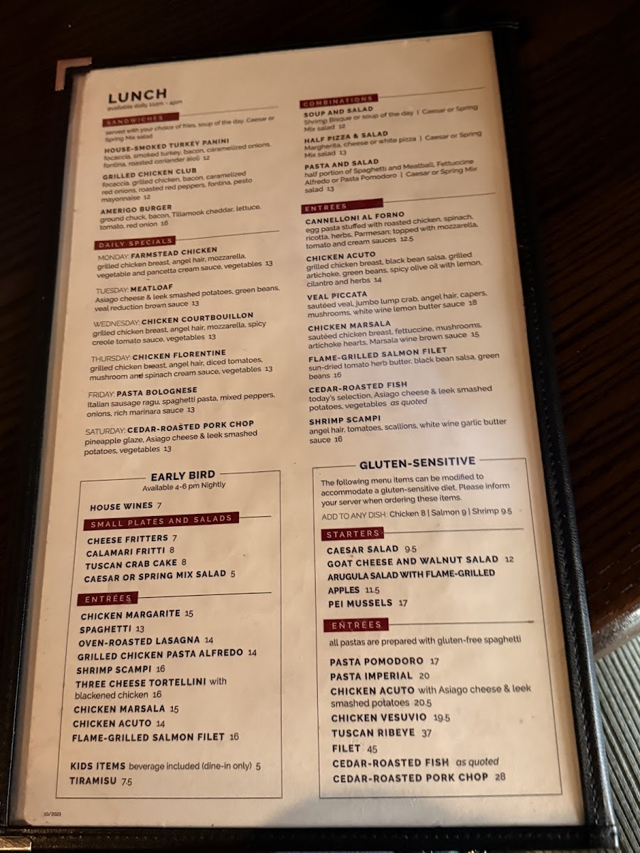 Amerigo Italian Restaurant - 5