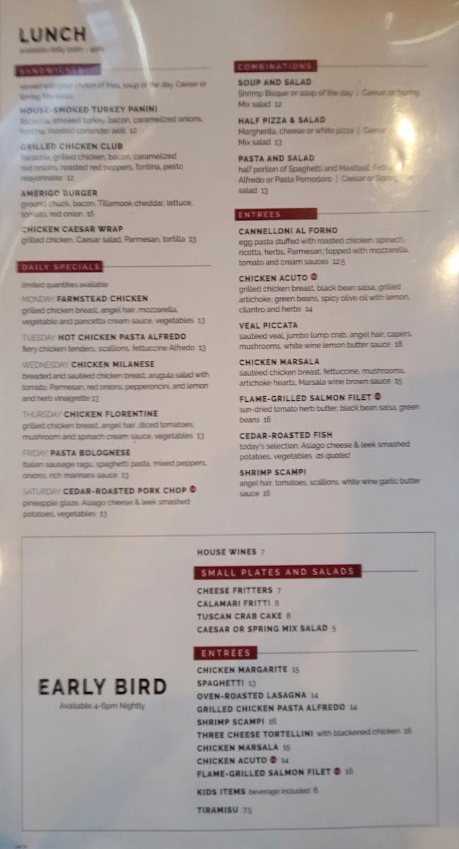 Amerigo Italian Restaurant - 6