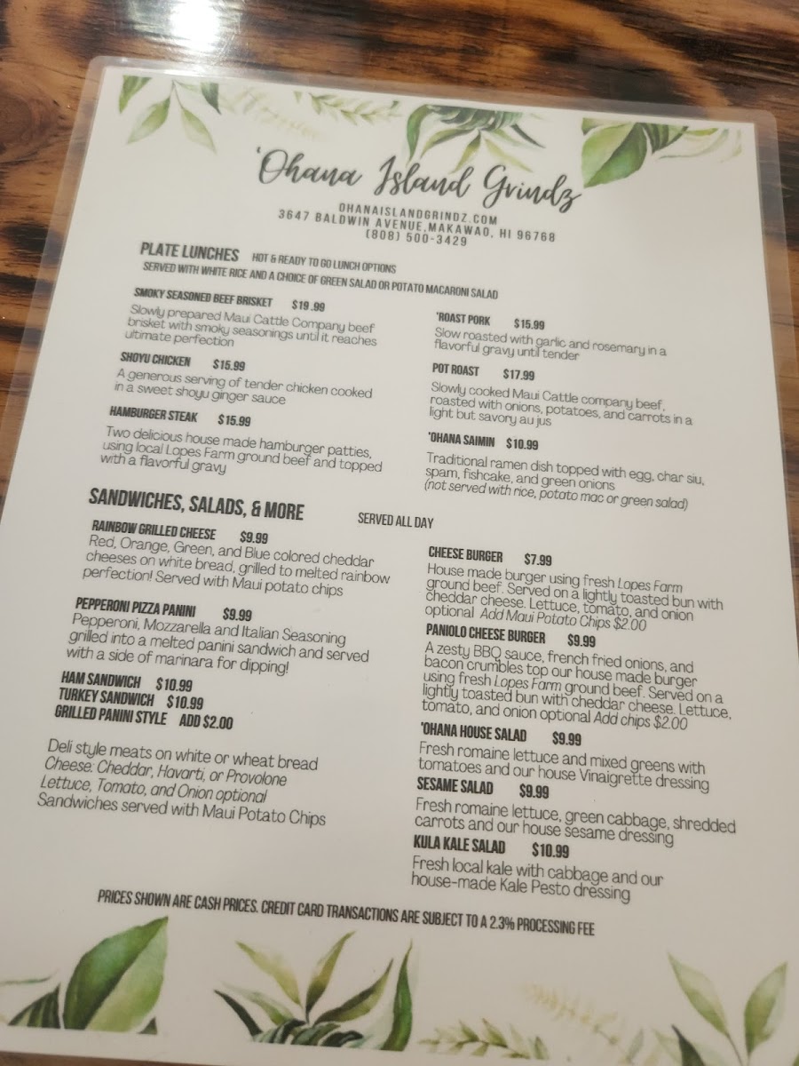 Ohana Island Grindz - 10