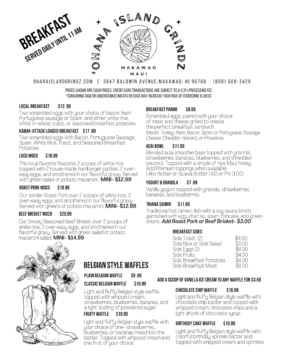 Ohana Island Grindz - 2