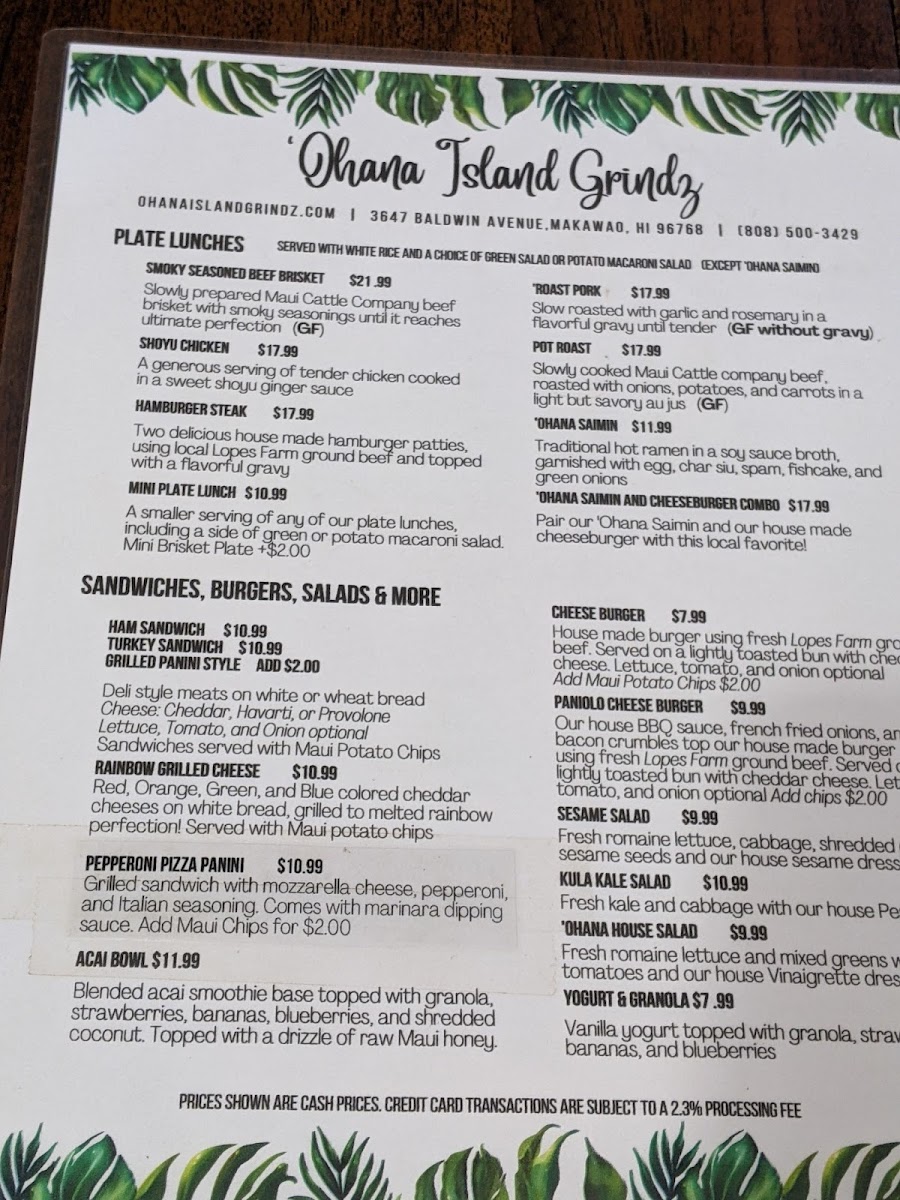 Ohana Island Grindz - 9