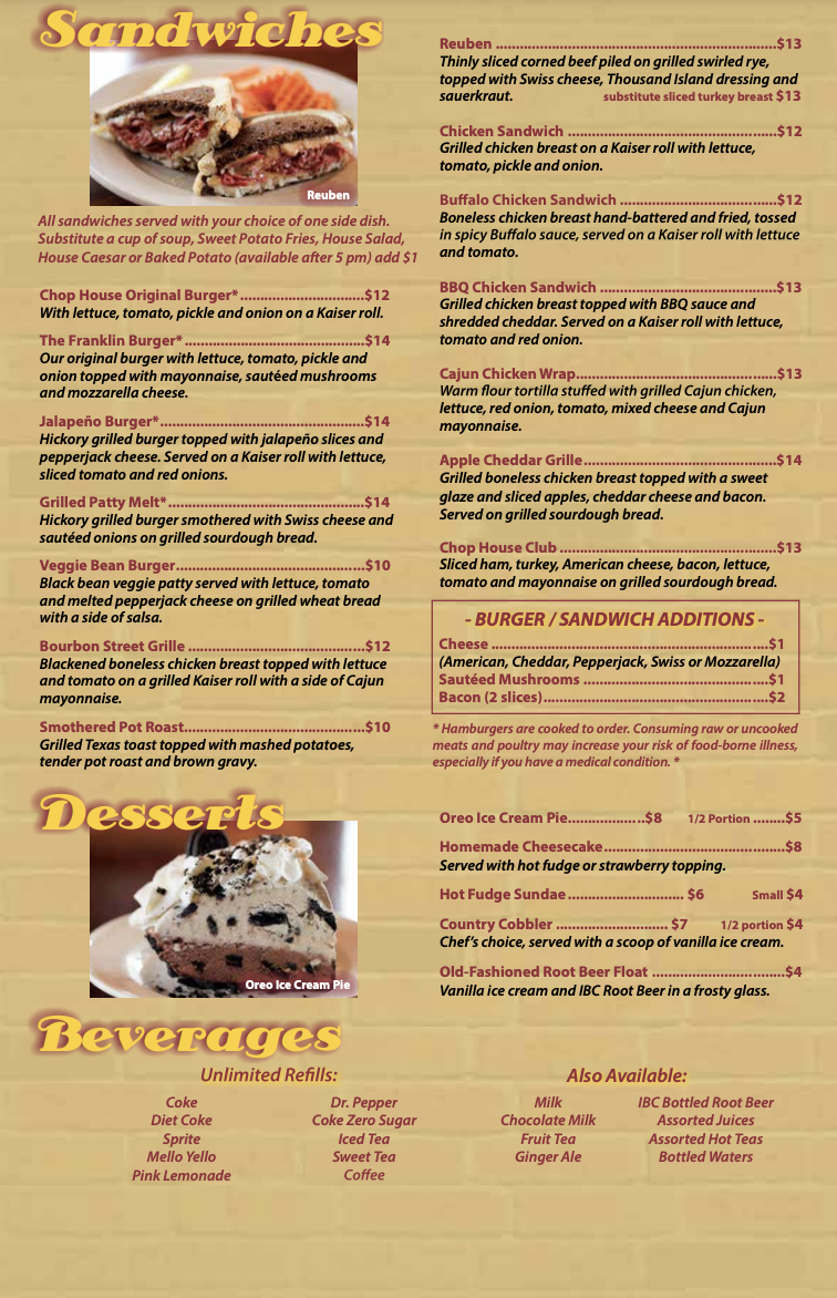 Franklin Chop House - 1