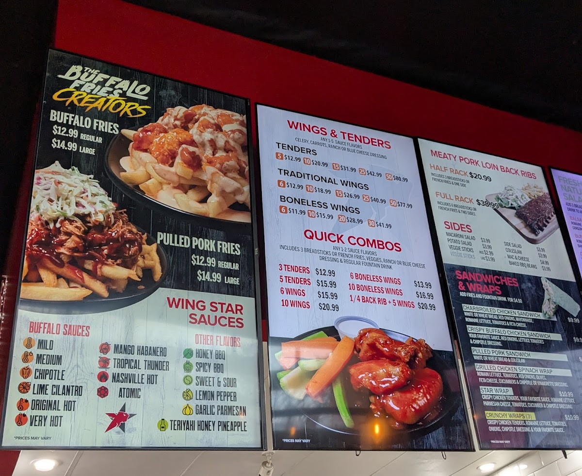 Buffalo wing star - 1