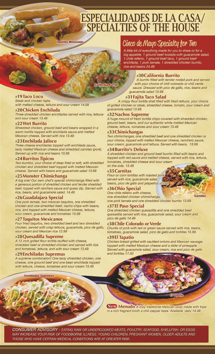 Cinco De Mayo Mexican Bar & Grill - 1