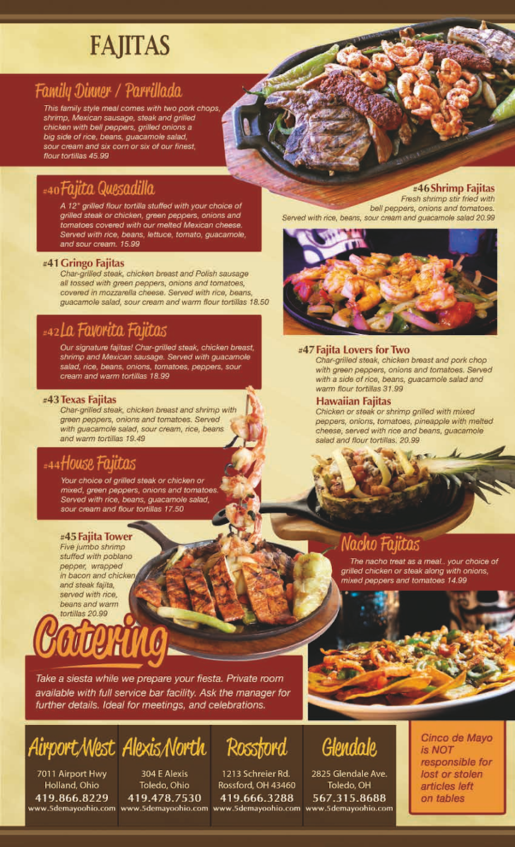 Cinco De Mayo Mexican Bar & Grill - 5