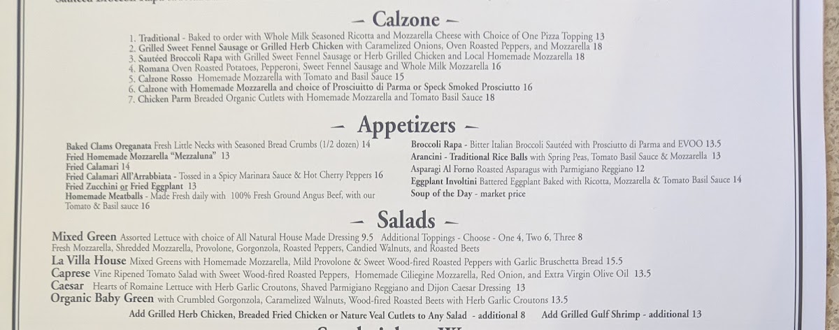 La Villa Pizzeria - 9