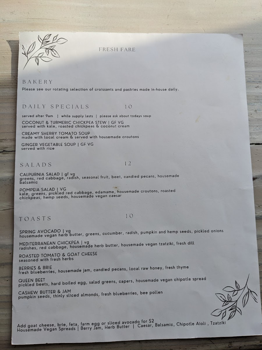 Fiddlehead Fern Cafe - 10