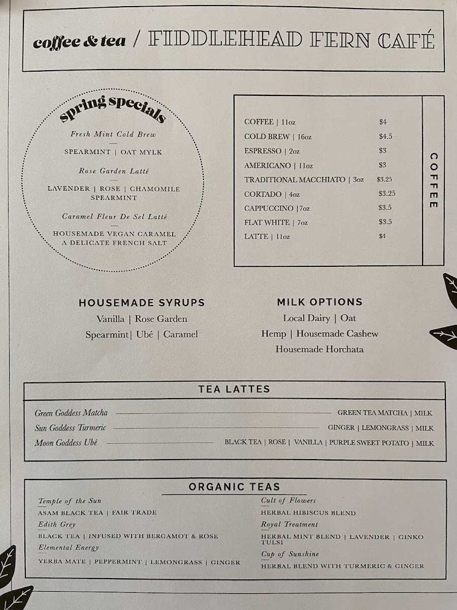 Fiddlehead Fern Cafe - 5