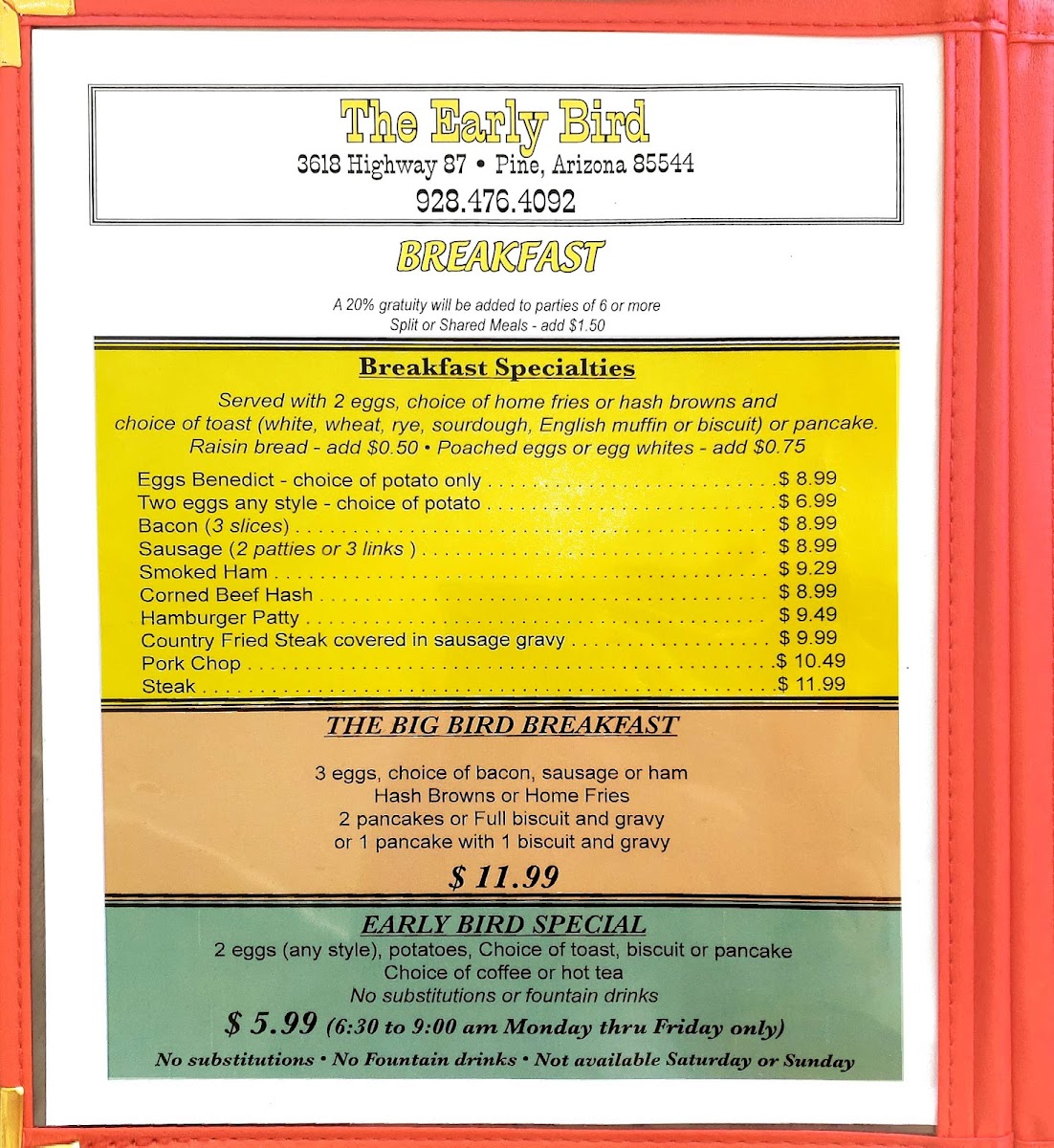 The Early Bird Cafe - 9