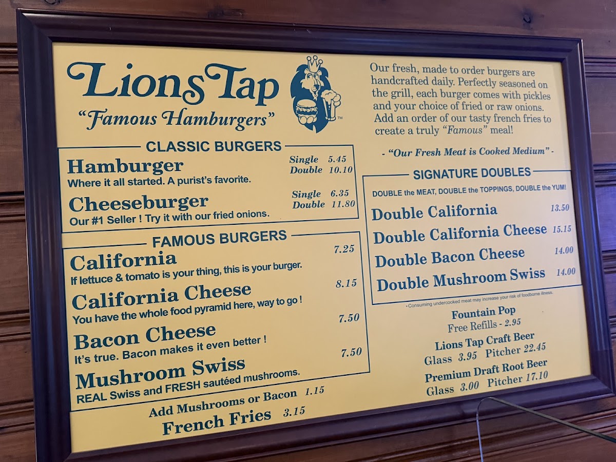 Lions Tap - 1