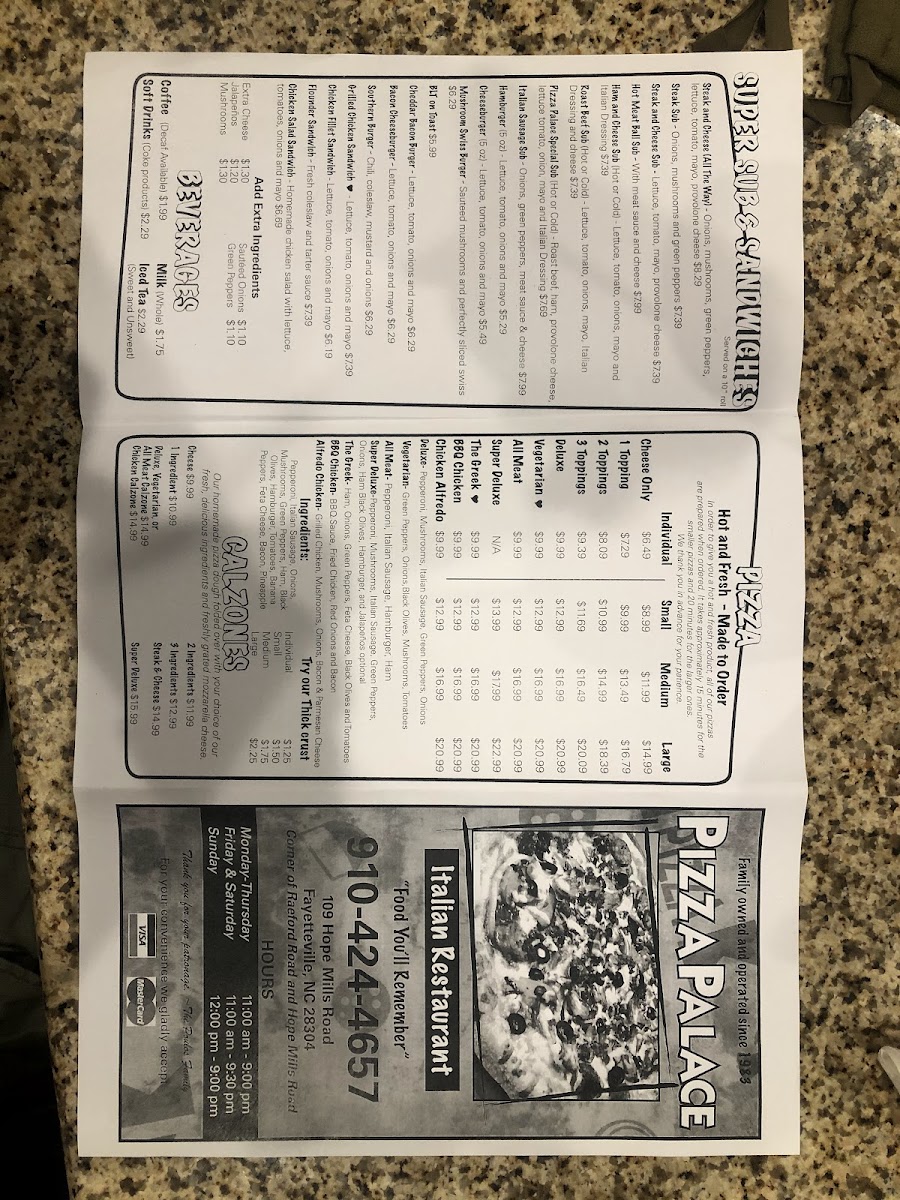 Pizza Palace Italian Restaurant - 3