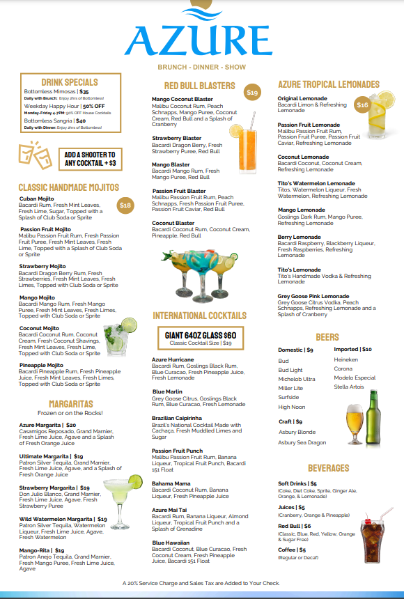 Azure Restaurant NJ - 1