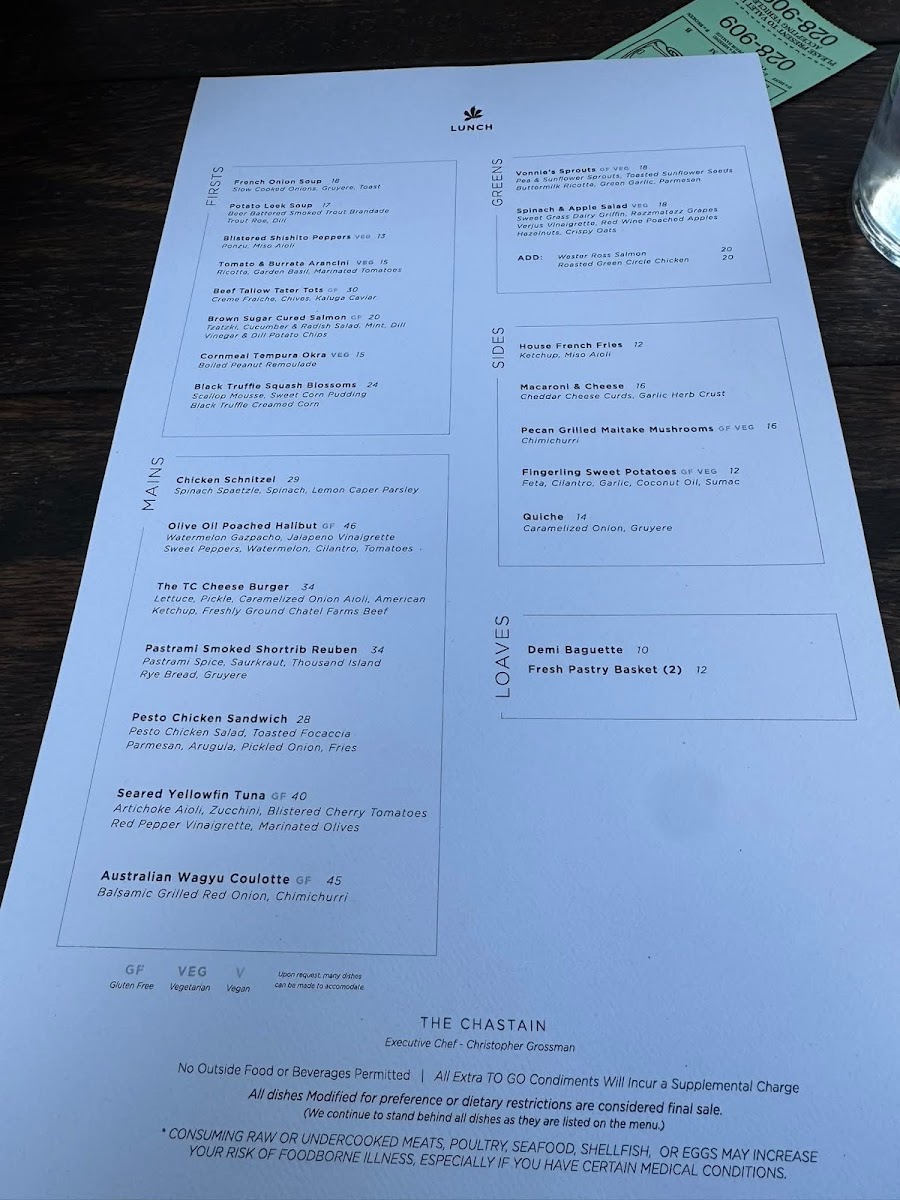 THE CHASTAIN - Restaurant - 1